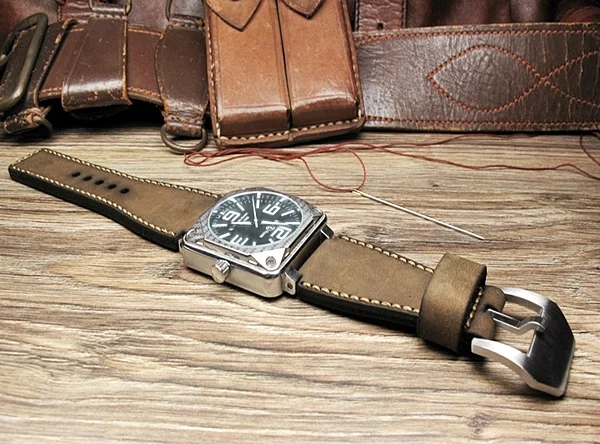 BF38 Vintage Traditional Style Strap for Bell Ross – image 3