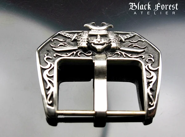 Sterling Silver 925 Samurai Buckle for Seiko, Panerai, Maranez, Sevenfriday – image 4