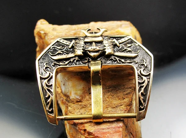 Yellow Bronze Samurai Buckle for Seiko, Panerai, Maranez, Sevenfriday – image 4