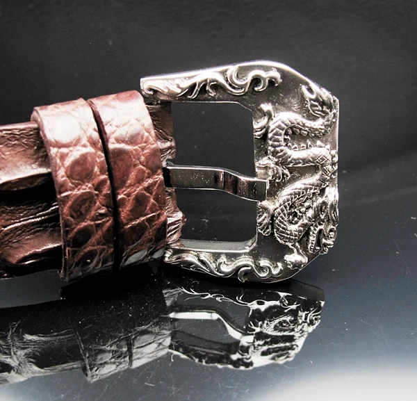 Dragon Sterling Silver Buckle for Seiko, Panerai, Maranez, Sevenfriday – image 3