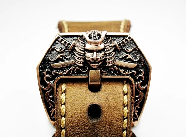 Pink Bronze Samurai Buckle for Seiko, Panerai, Maranez, Sevenfriday – image 5