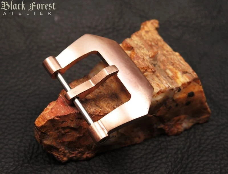 Rain Drop Pink Bronze Buckle for Seiko, Panerai, Maranez, Sevenfriday