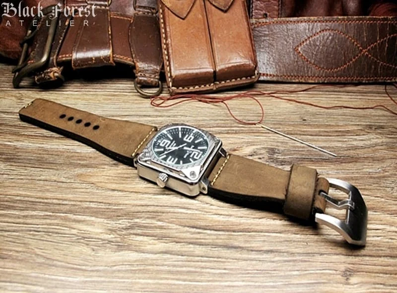 BF41 Vintage Traditional Style Strap for Bell Ross