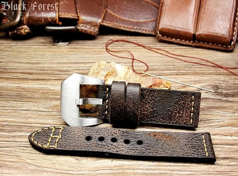 BF55 Vintage Traditional Style Strap for Tudor Black Bay