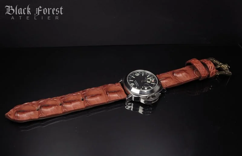 24mm Handmade Genuine Alligator Hornback Strap 20024mm Handmade Genuine Alligator Hornback Strap 200-205 – image 8