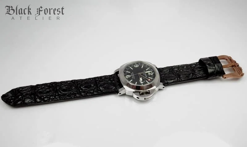 24mm Handmade Genuine Alligator Hornback Strap 221 – image 3