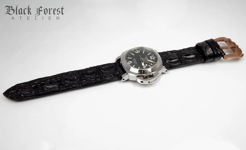 24mm Handmade Genuine Alligator Hornback Strap 221 – image 8