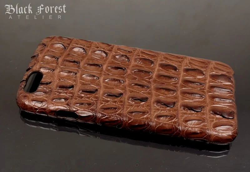 Genuine Crocodile Hornback Skin Case for iphone 6 or iphone 6 Plus - Custom Made available!