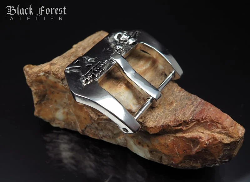 Sterling Silver 925 XMAS FLOTTIGLIA Buckle for Seiko, Panerai, Maranez, Sevenfriday – image 3