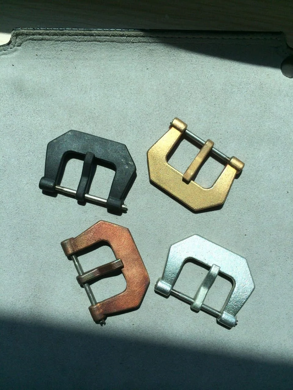 Set of 3 Big Drop Steel Buckle 24mm for Seiko, Panerai, Maranez, Sevenfriday – image 7