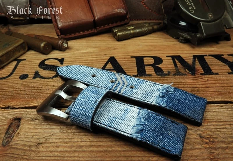 Jean on Leather strap Nr293 – image 3