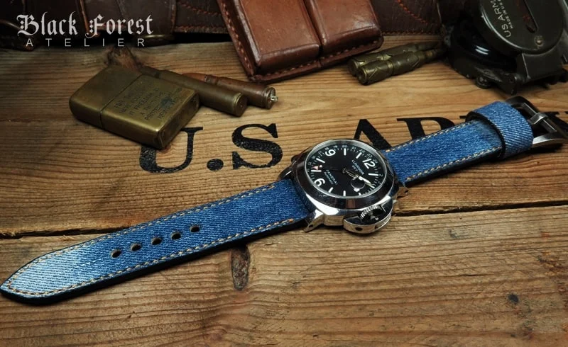 Jean on Leather strap Nr294 – image 4