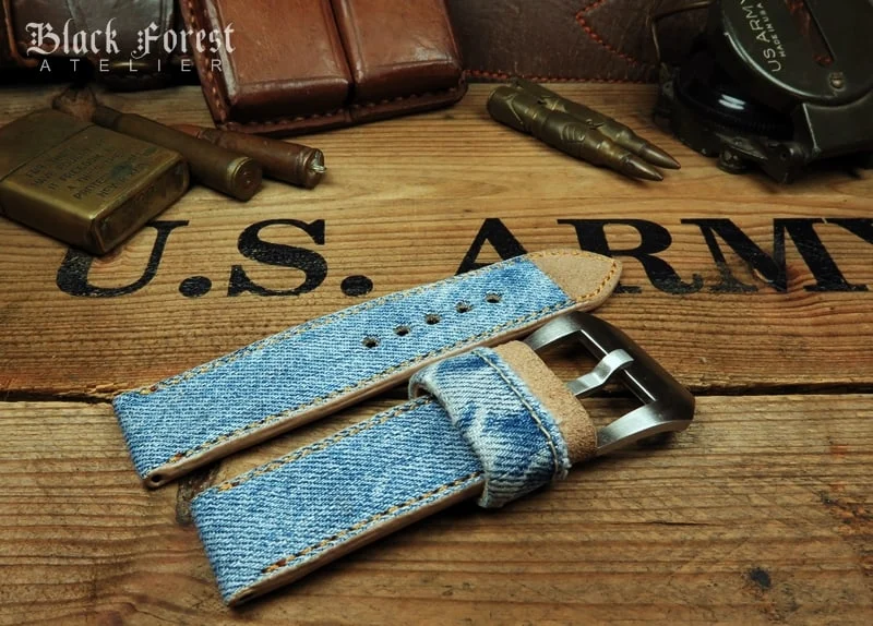 Jean on Leather strap Nr296 – image 3