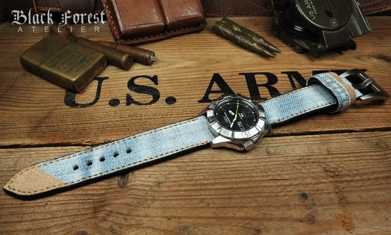Jean on Leather strap Nr305 – image 4