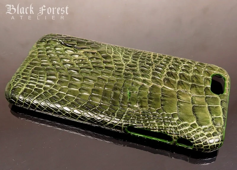 Genuine Crocodile Skin Case for Samsung Note 4 - Custom Made available! – image 3