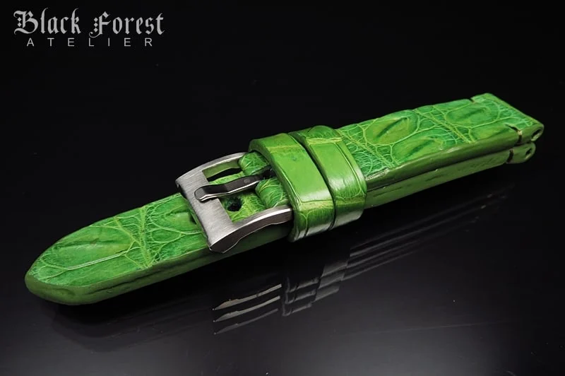20mm Handmade Genuine Alligator Hornback Strap Nr.449 – image 4
