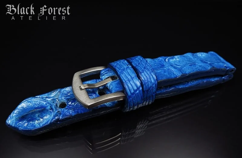 20mm Handmade Genuine Alligator Hornback Strap Nr.450 – image 4