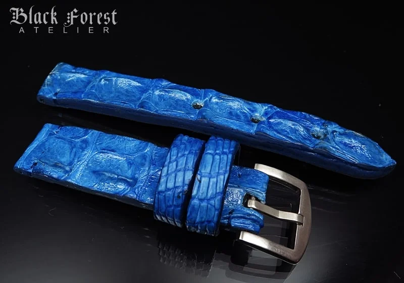 20mm Handmade Genuine Alligator Hornback Strap Nr.450 – image 3