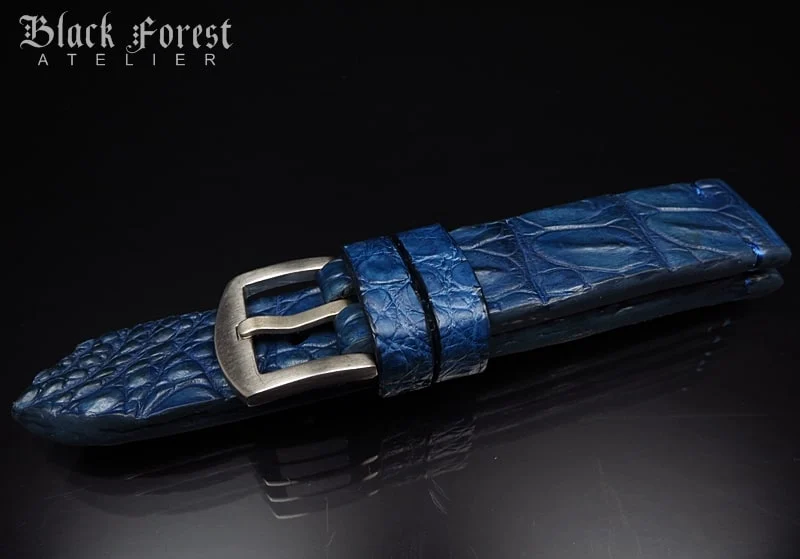 20mm Handmade Genuine Alligator Hornback Strap Nr.451 – image 4
