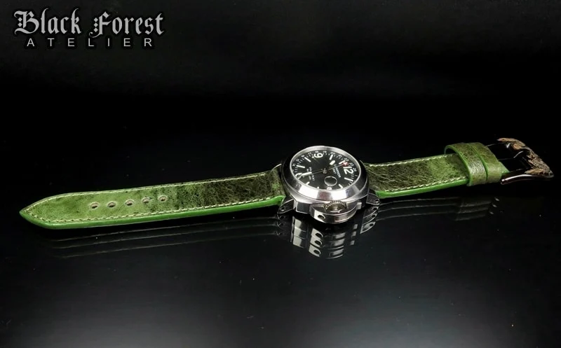 24mm/24mm Handmade Natural Toad Skin Watch Strap DE319 – image 4