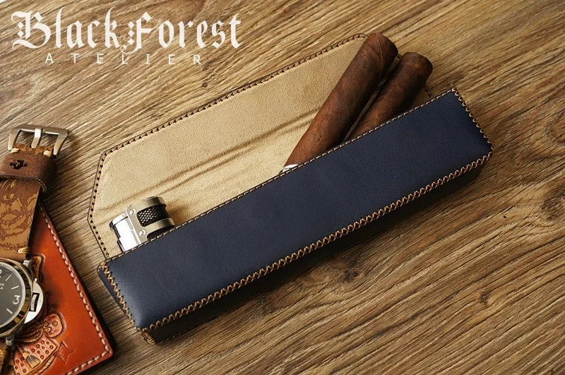 Handmade Cigar Boxes For 2pcs Cigars – image 3