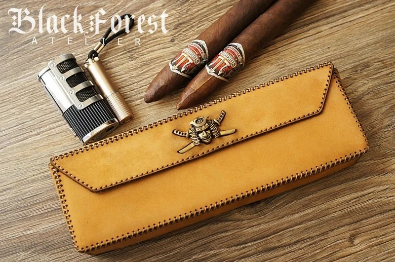 Handmade Cigar Boxes For 3pcs Cigars