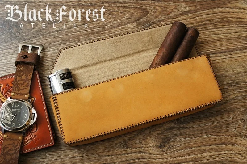 Handmade Cigar Boxes For 3pcs Cigars – image 4