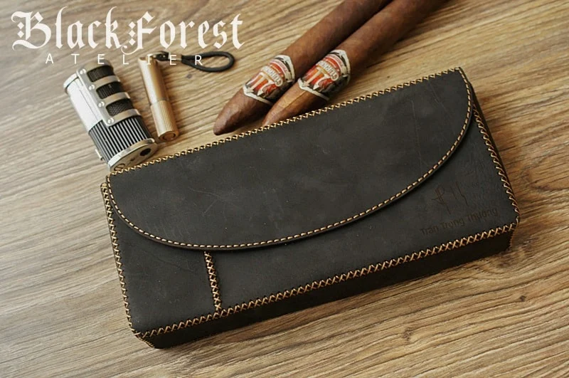 Handmade Cigar Boxes For 4pcs Cigars