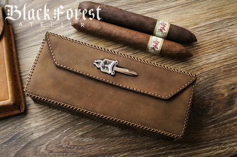 Handmade Cigar Boxes For 4pcs Cigars