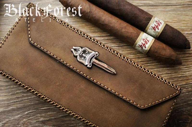 Handmade Cigar Boxes For 4pcs Cigars – image 3
