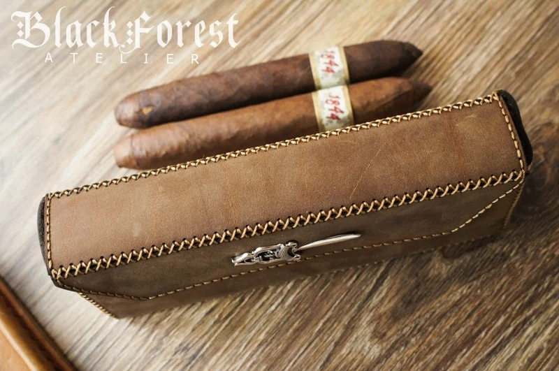 Handmade Cigar Boxes For 4pcs Cigars – image 4