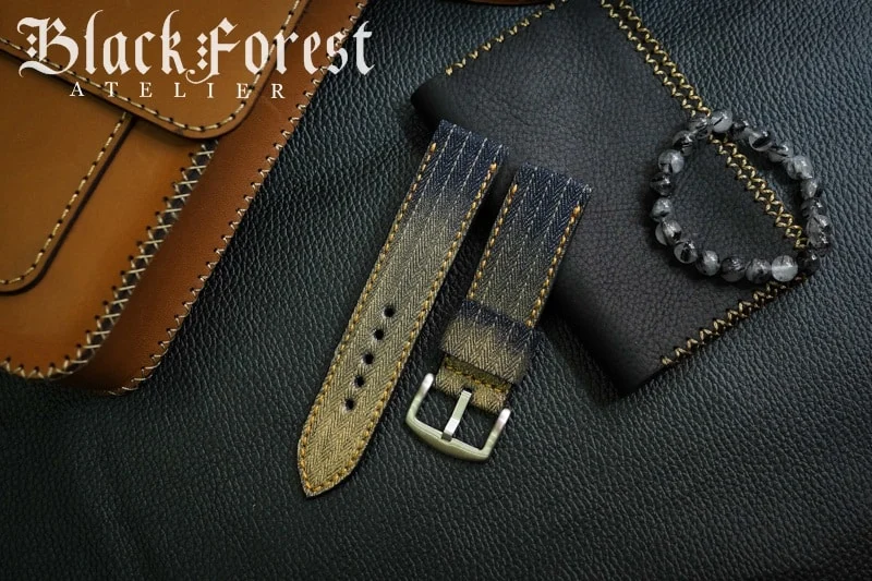 Jean on Leather strap – image 3