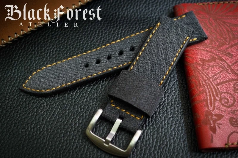 Jean on Leather strap