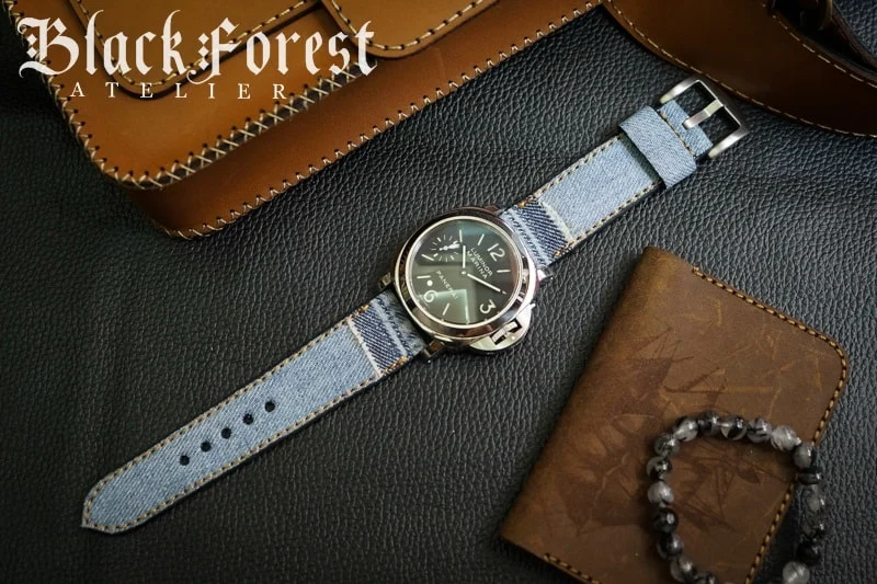 Jean on Leather strap