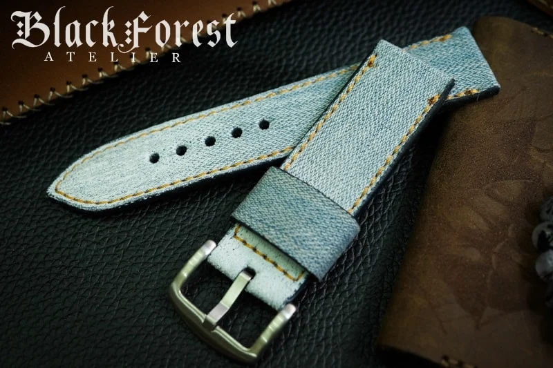 Jean on Leather strap – image 3