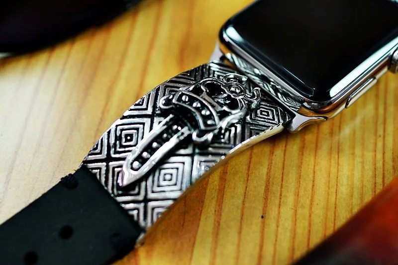 Special Edition Sword Pendants Apple Watch Strap Band (Silver Plated , Yellow Bronze, Pink Bronze ) for Series 123456 SE, 38/40mm or 42/44mm , Panerai, Seiko , Rolex – image 7