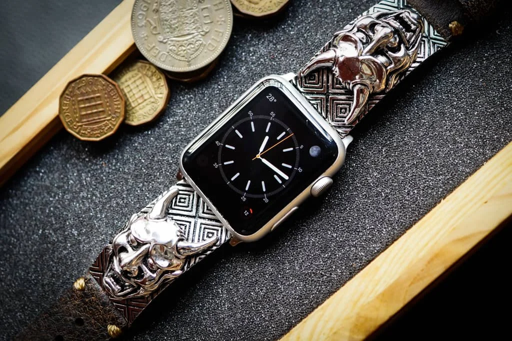 Hanya Silver Plated 925 Pendants Strap ( 2pieces) for Panerai or Apple Watch 123456 SE. – image 5