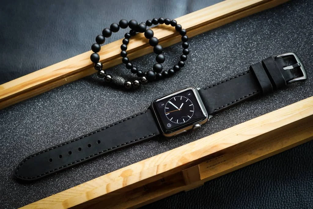 AWBF018-D123 handgefertigt Vintage Leder Uhrenarmband für Apple Watch Serie 1,2,3,4,5,6,7,8,Ultra,SE Uhrenarmband Band
