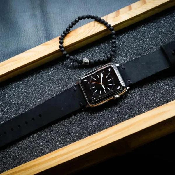 AWBF20-D123 handgefertigt Vintage Leder Uhrenarmband für Apple Watch Serie 1,2,3,4,5,6,7,8,Ultra,SE Uhrenarmband Band
