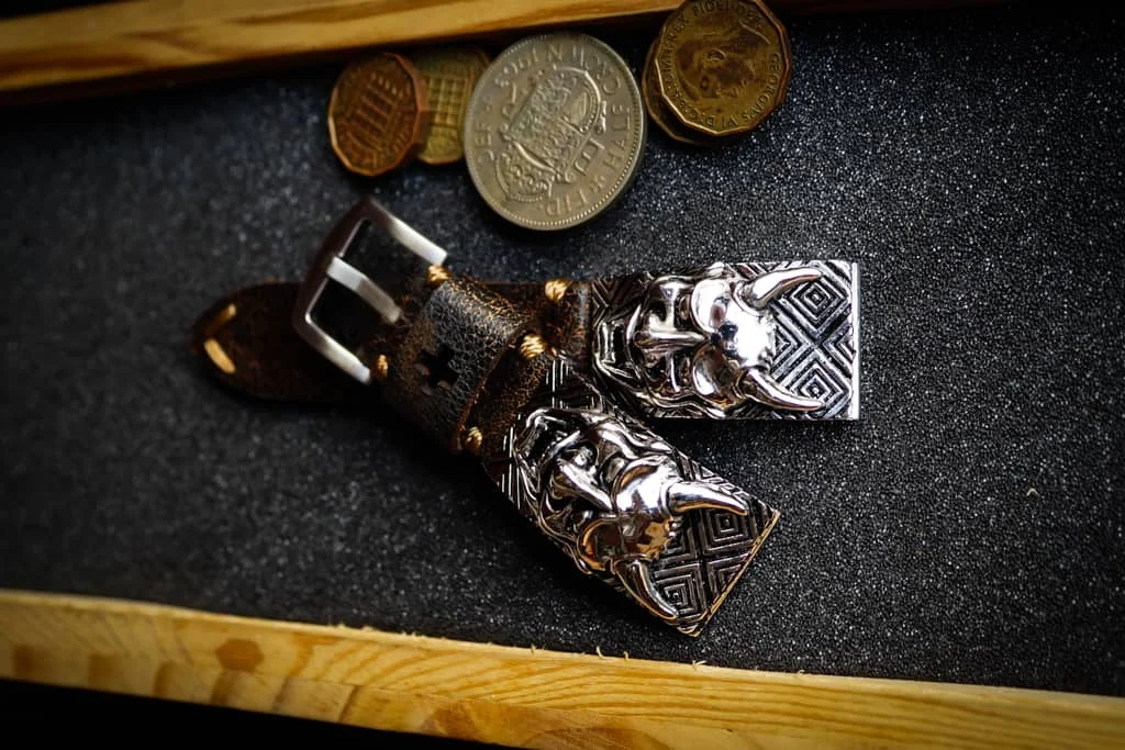 Hanya Sterling Silver 925 Pendants Strap ( 2pieces) for Panerai or Apple Watch 123456 SE . – image 3