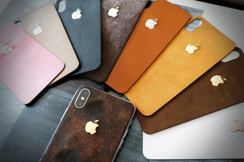 Combo Strap for Apple Wach 1234 + iPhone X,Xs,Xs Max Nr2 Genuine Calf skin case – image 7