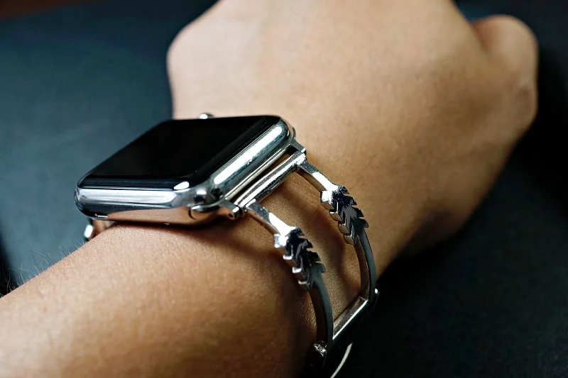 The Arrow Sterling Silver 925 Pendants Strap ( 2pieces) for Panerai or Apple Watch 1 2 3 4 5 6 SE. – image 3